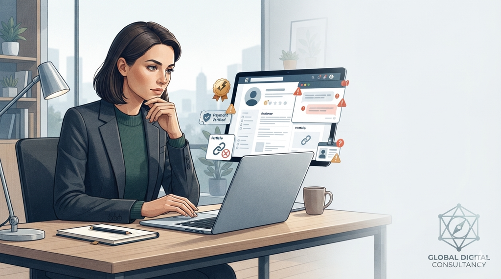 spot Freelancing Scams when hiring freelancer