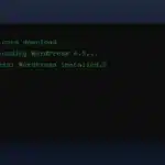WP-CLI WordPress installation command on Ubuntu server